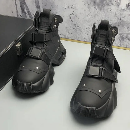 Sneakers Techwear Con Plataforma