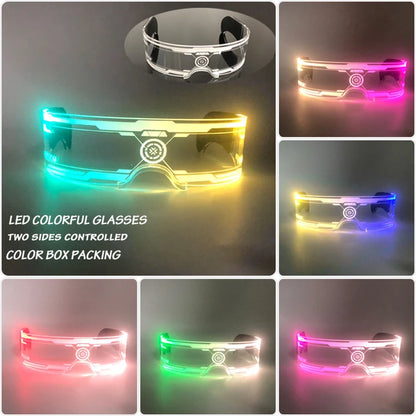 Gafas Led Estilo Cyberpunk