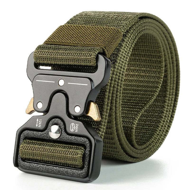 Cinturón Táctico De Nylon Premium