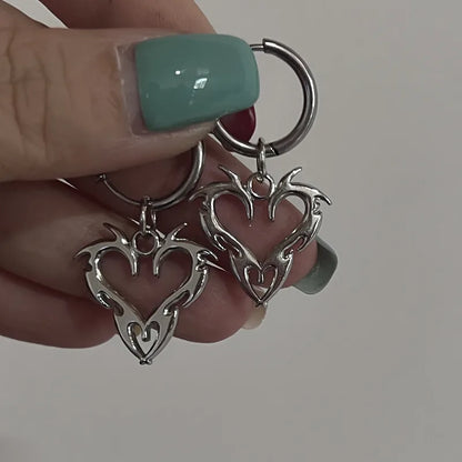 Pendientes Corazón Cyberpunk