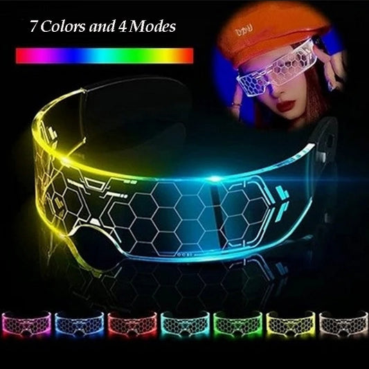 Gafas Led Estilo Cyberpunk