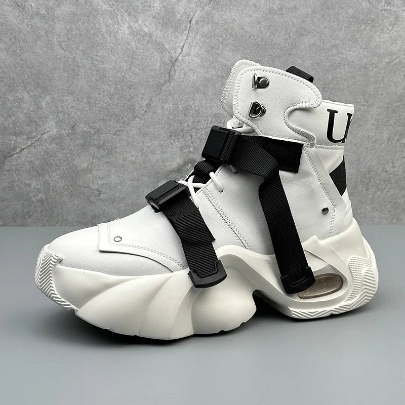 Sneakers Techwear Con Plataforma