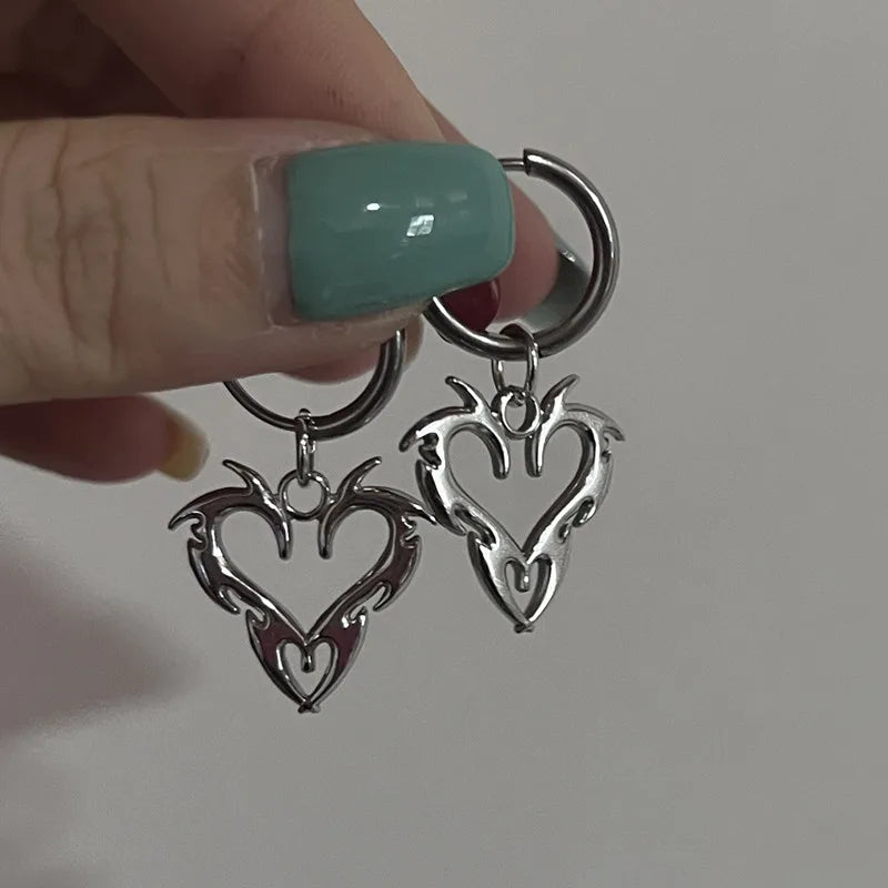 Pendientes Corazón Cyberpunk