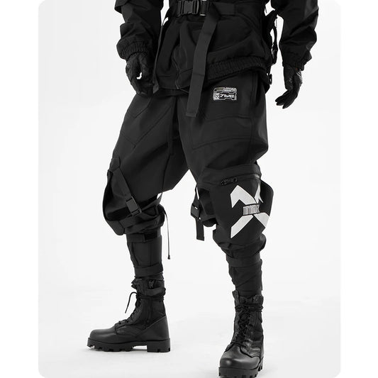 Pantalón Multibolsillo Techwear
