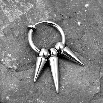 Pendiente Triple Punta Techwear