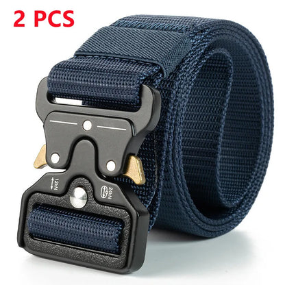 Cinturón Táctico De Nylon Premium