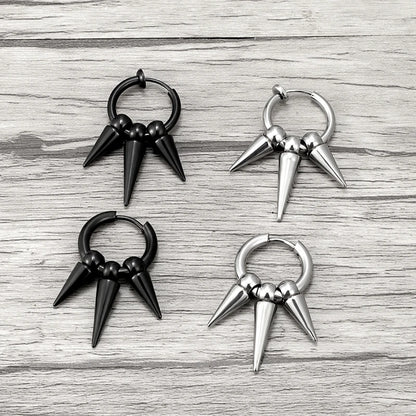 Pendiente Triple Punta Techwear