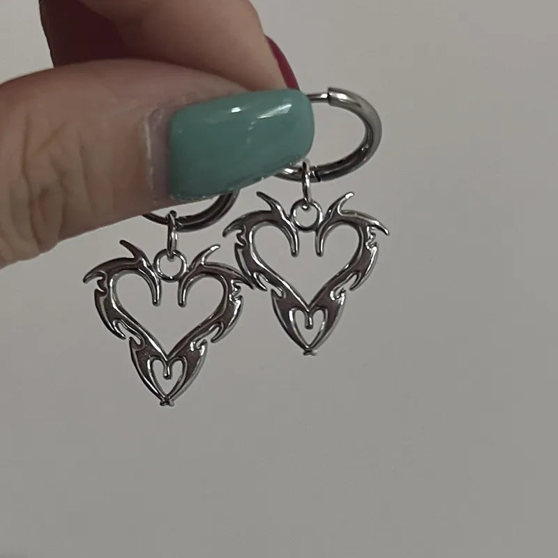 Pendientes Corazón Cyberpunk