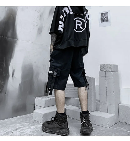 Pantalón Cargo Corto Techwear
