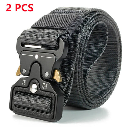 Cinturón Táctico De Nylon Premium