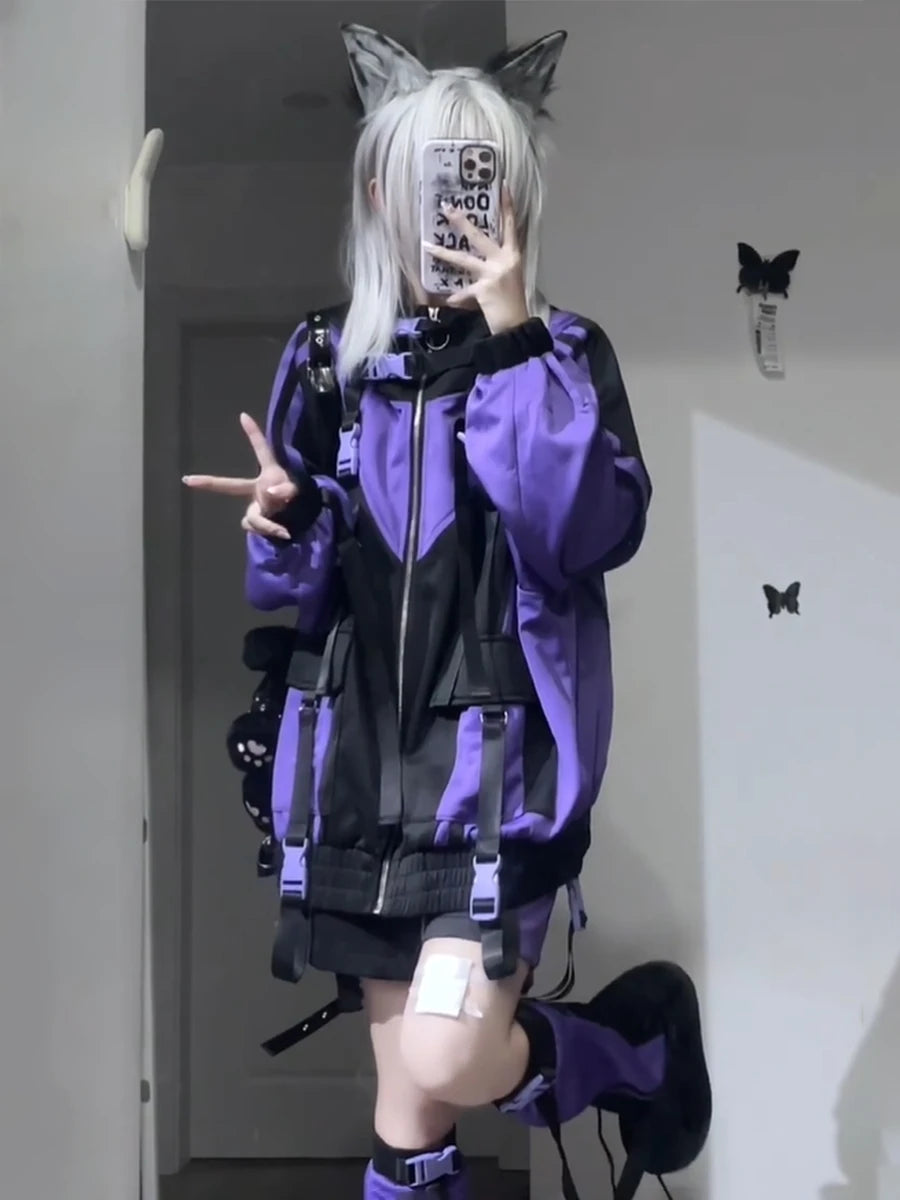 Chaqueta Techwear Oversize