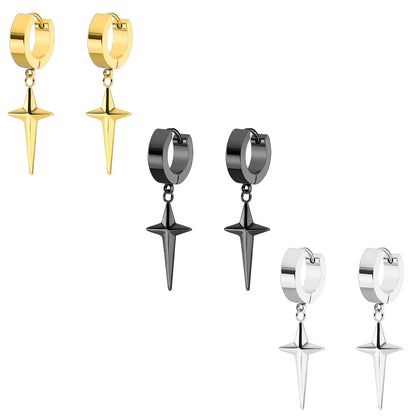 Pendiente Estrella Cruz