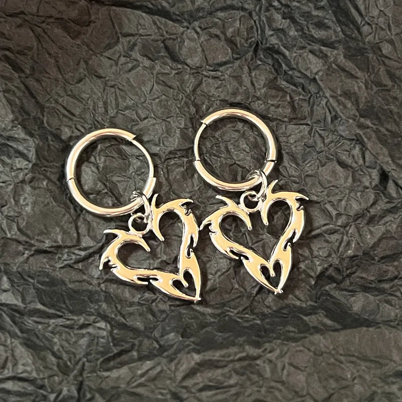 Pendientes Corazón Cyberpunk