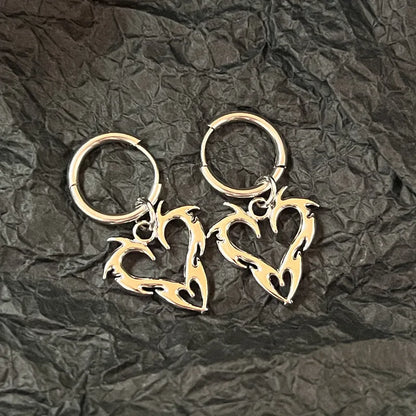 Pendientes Corazón Cyberpunk