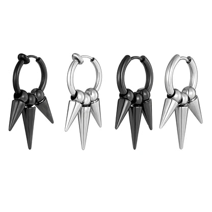 Pendiente Triple Punta Techwear